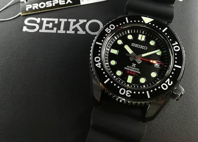Seiko Limited Edition 1968 Black Series Marinemaster 300M Men's Watch SLA035J1 - Diligence1International