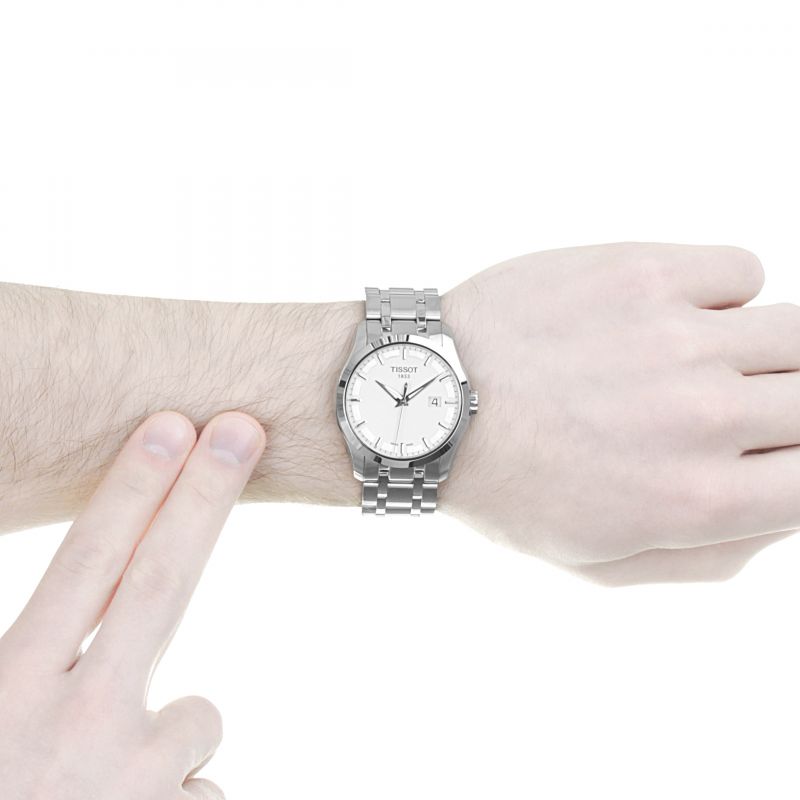 Tissot Swiss Made T-Trend Couturier Men's Stainless Steel Watch T0354101103100 - Diligence1International
