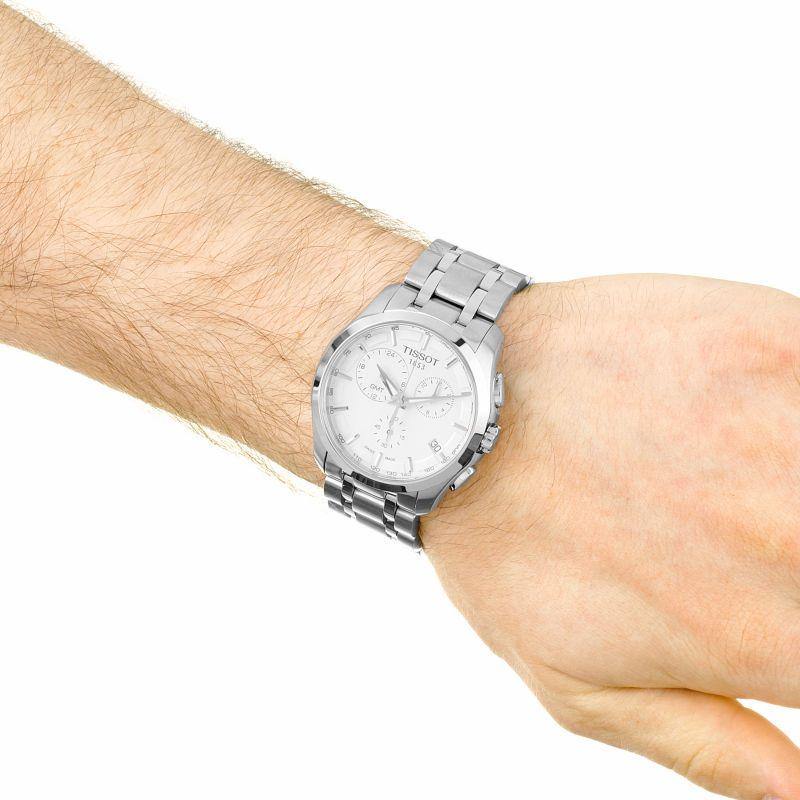 Tissot Swiss Made T-Trend Couturier GMT Chronograph Men's Stainless Steel Watch T0354391103100 - Diligence1International