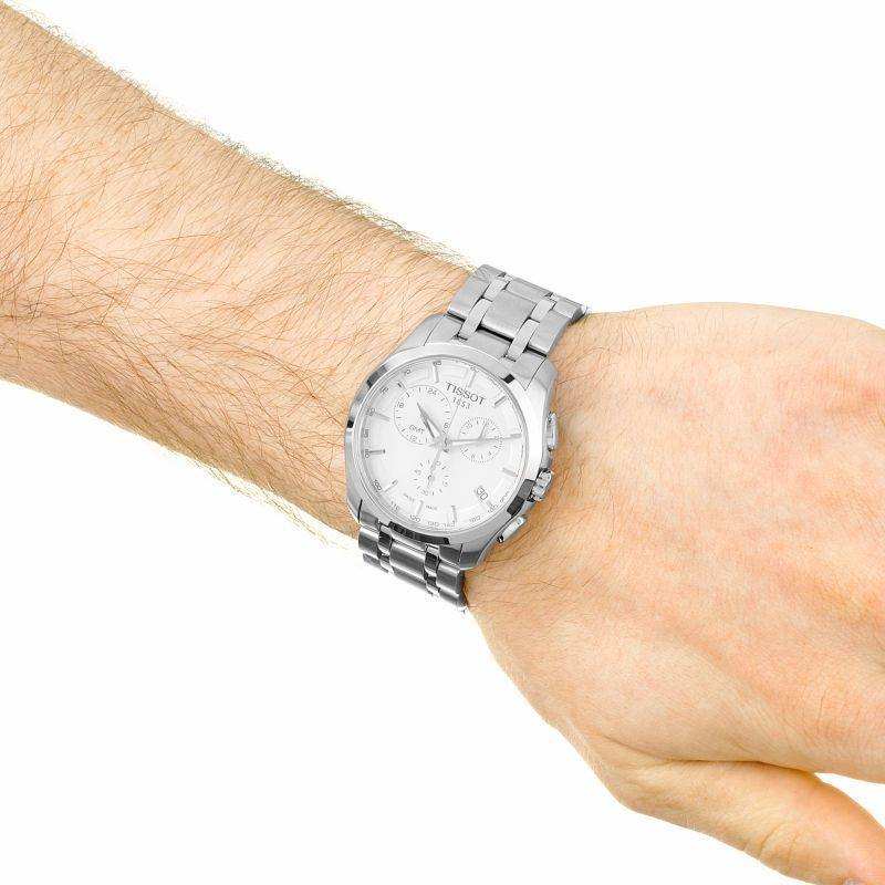Tissot Swiss Made T-Trend Couturier GMT Chronograph Men's Stainless Steel Watch T0354391103100 - Diligence1International