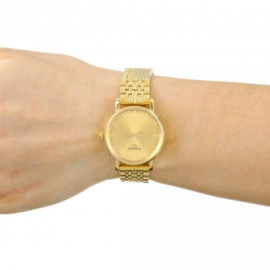 Tissot Swiss Made T-Classic Everytime All Gold Plated Ladies' Watch T1092103302100 - Diligence1International