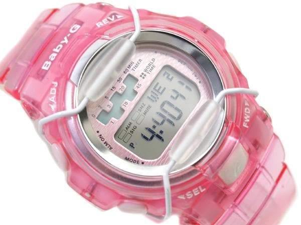 Casio Baby-G Retrograde Digital Pink Watch BG1001-4AVDR - Diligence1International