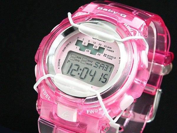 Casio Baby-G Retrograde Digital Pink Watch BG1001-4AVDR - Diligence1International