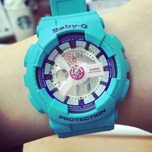 Casio Baby-G BA-110 Series Sporty Sneaker Color Teal Semigloss Watch BA110SN-3ADR - Diligence1International