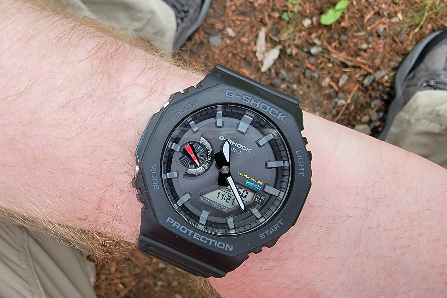 Casio G-Shock Tough Solar Bluetooth Black AP CasiOak Watch GAB2100-1ADR