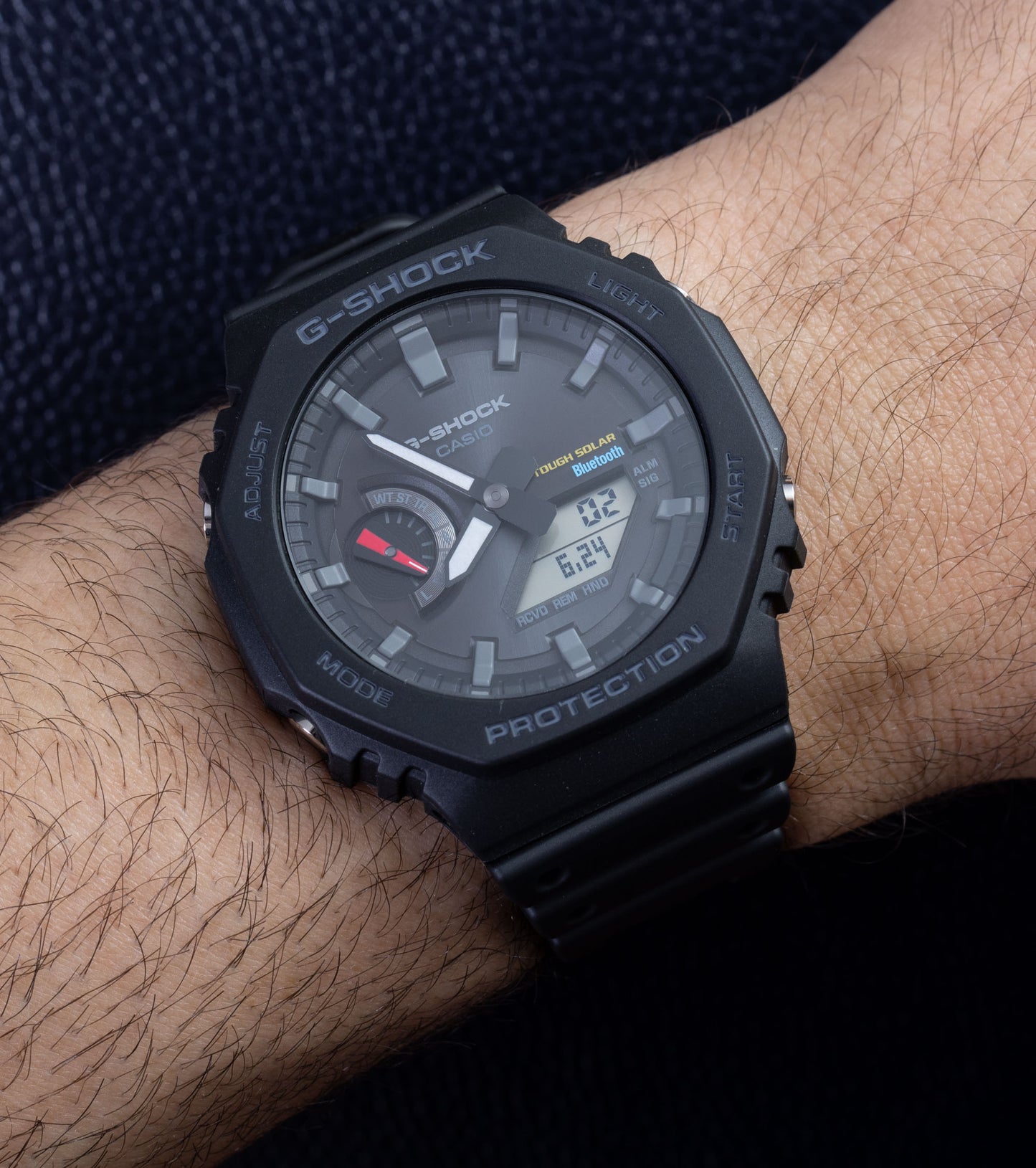 Casio G-Shock Tough Solar Bluetooth Black AP CasiOak Watch GAB2100-1ADR