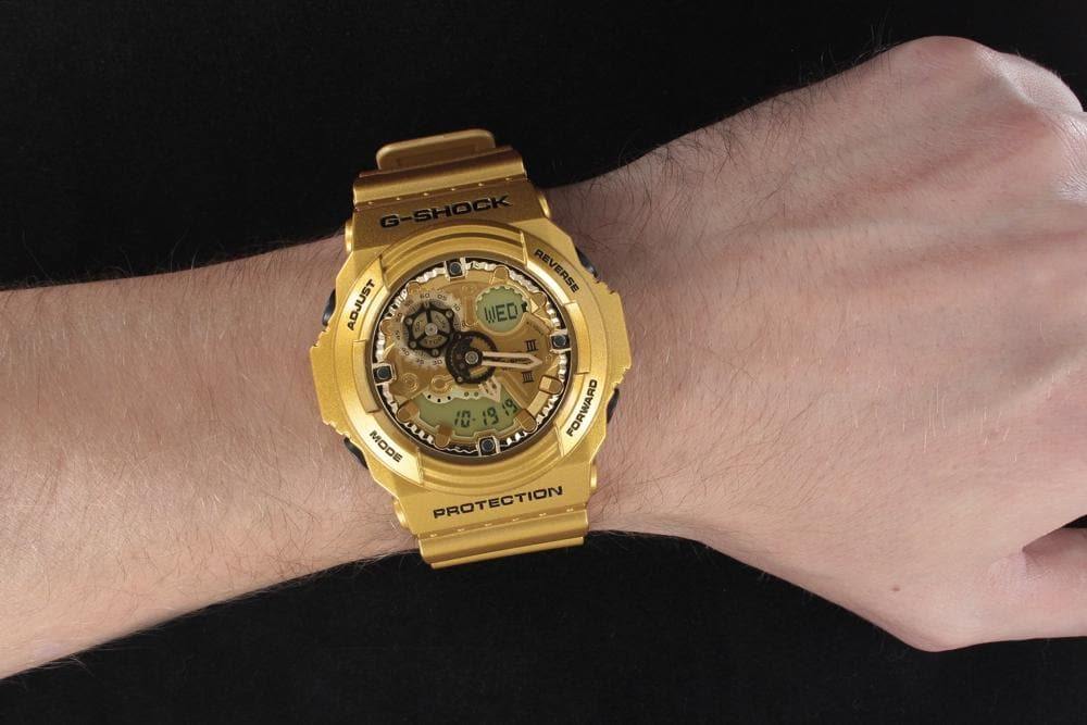 Casio G-Shock Crazy Gold Series Analog-Digital ALL Gold Watch GA300GD-9AER - Diligence1International