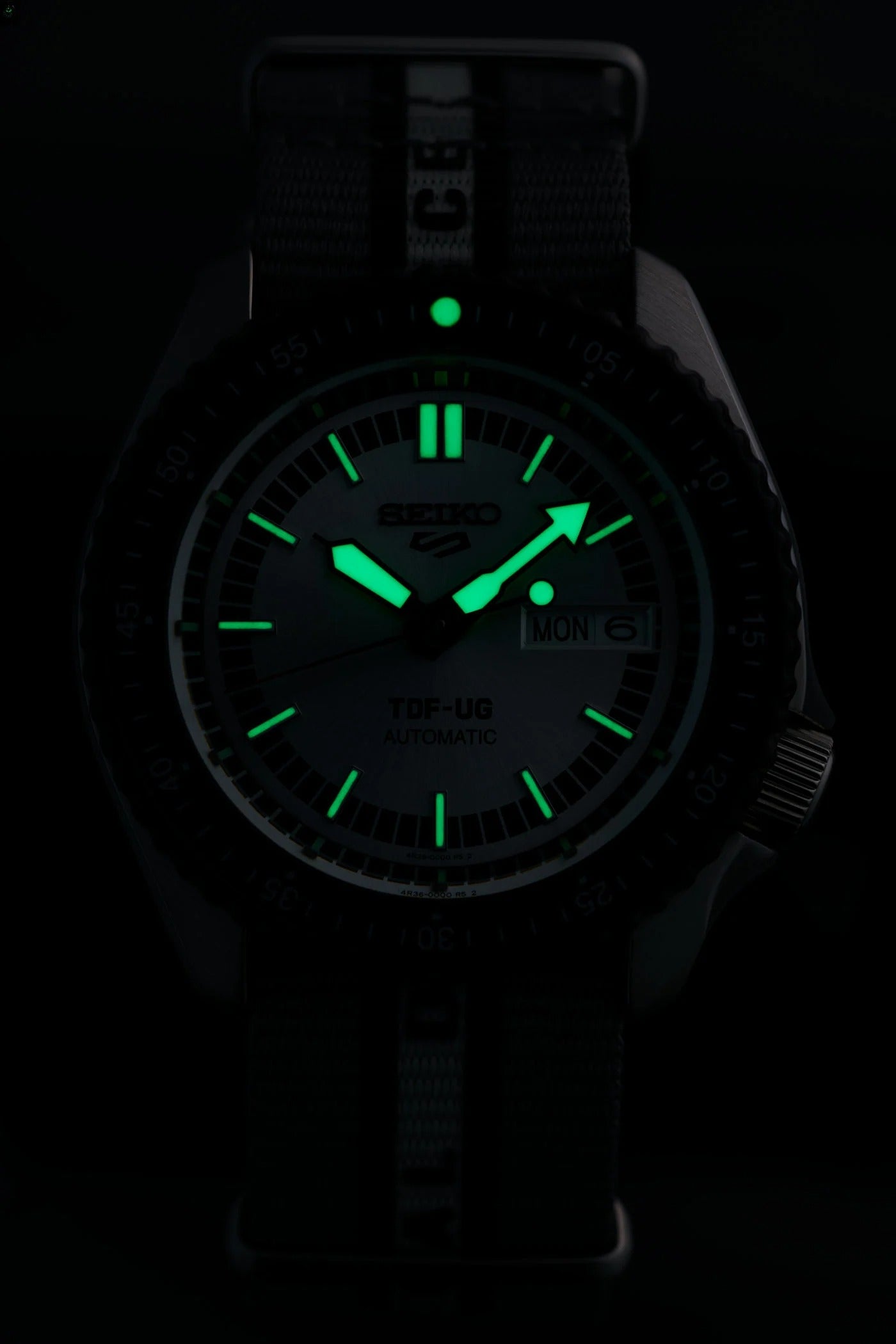 Seiko 5 100M X UltraSeven Double Anniversary Limited Edition Automatic Watch SRPJ79K1