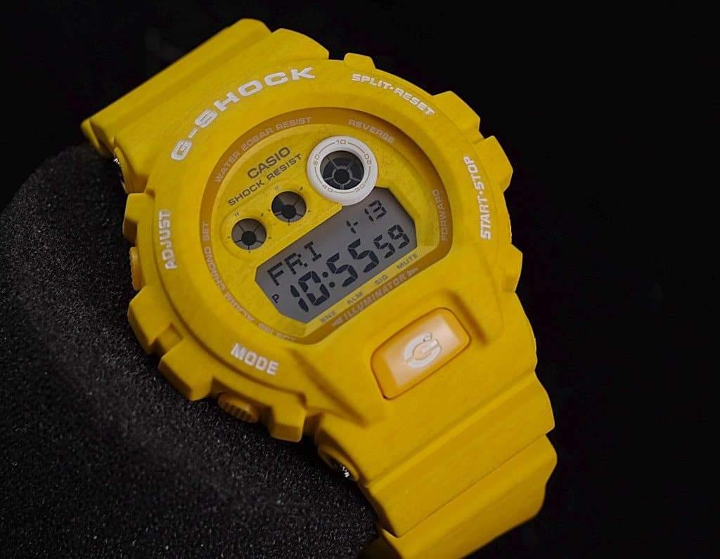Casio G-Shock XLarge Heathered Series Digital Yellow Watch GDX6900HT-9DR - Diligence1International