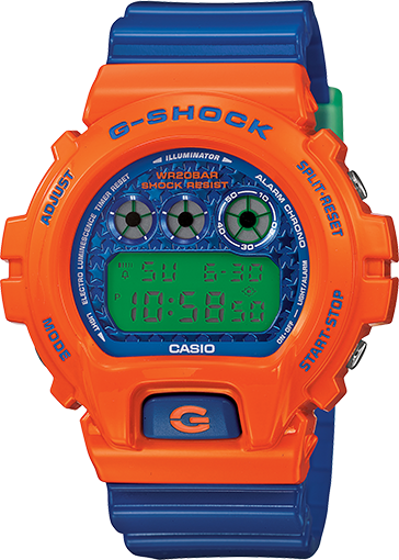 Casio G-Shock Dragon Ball Z Anadigi Hyper Colors Orange x Blue x Green Accents Watch DW6900SC-4DR - Diligence1International