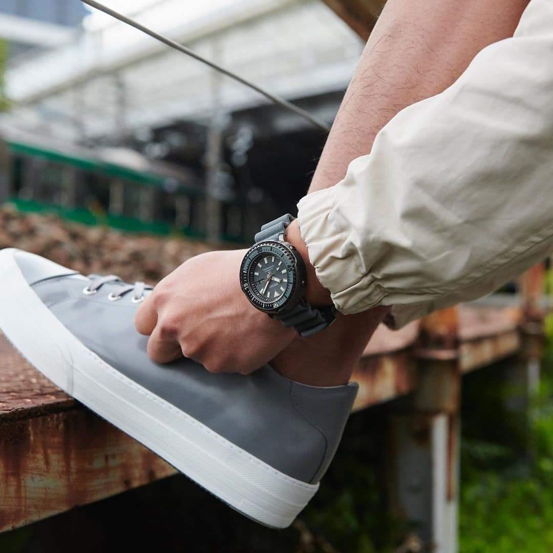 Seiko Prospex Men's Urban Safari "Elephant Grey" Baby Tuna Watch SRPE31K1 - Diligence1International