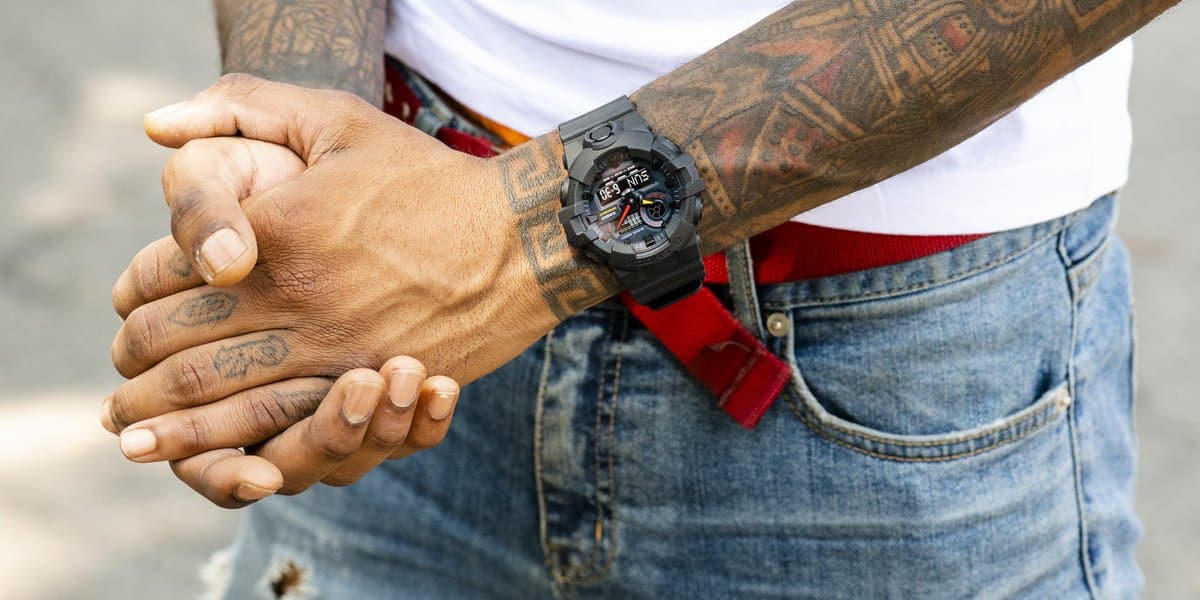 Casio G-Shock Neo Tokyo Series Japanese Anime Black Watch GA700BMC-1ADR - Diligence1International