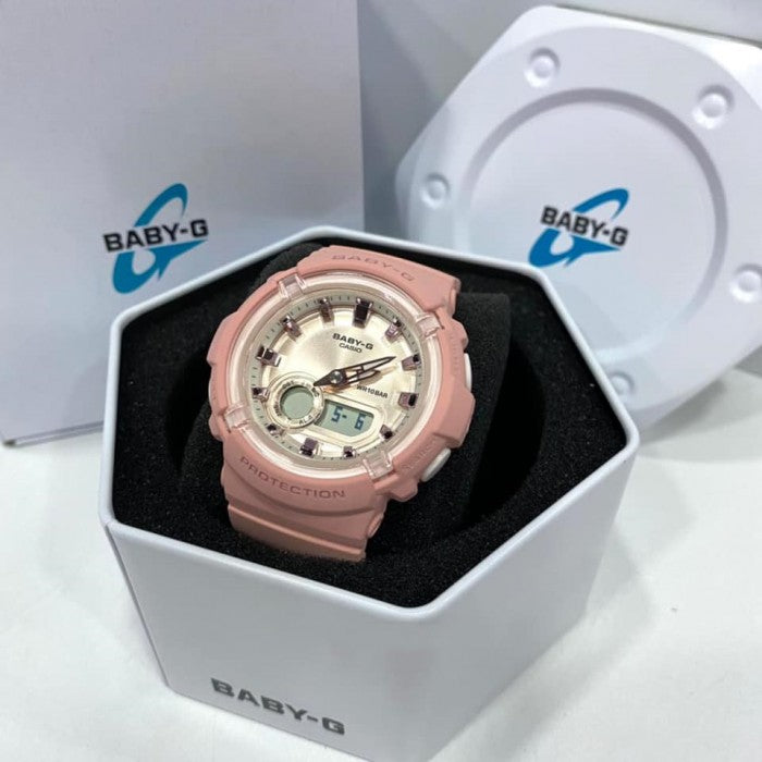 Casio Baby-G Standard Anadigi All Pink Watch BGA280-4ADR