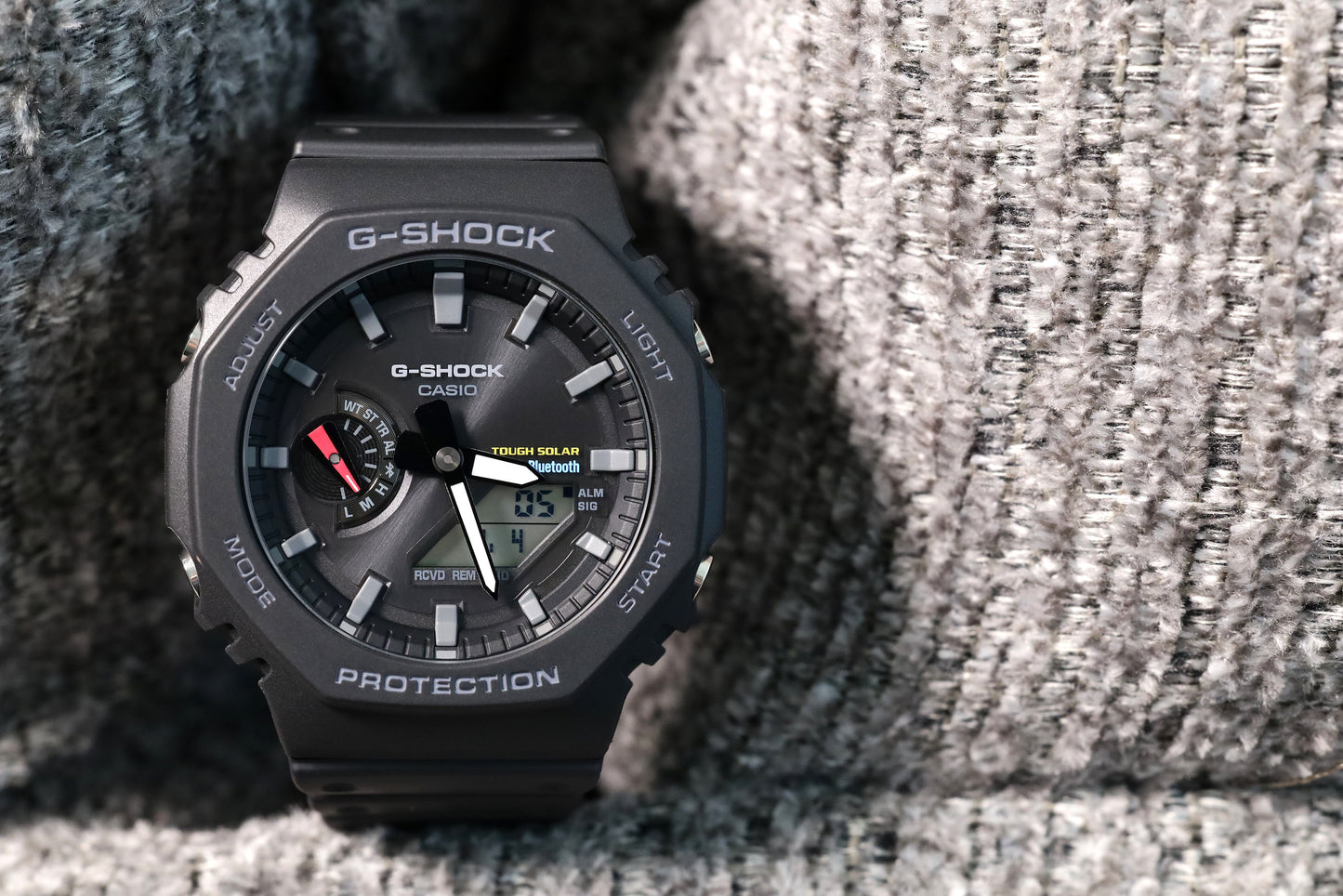 Casio G-Shock Tough Solar Bluetooth Black AP CasiOak Watch GAB2100-1ADR