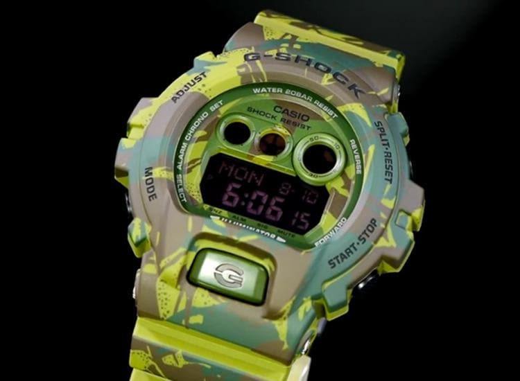 Casio G-Shock Military Standard Digital Camo Green Watch SAFC Jammer GDX6900MC-3DR - Diligence1International