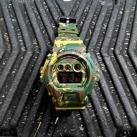 Casio G-Shock Military Standard Digital Camo Green Watch SAFC Jammer GDX6900MC-3DR - Diligence1International