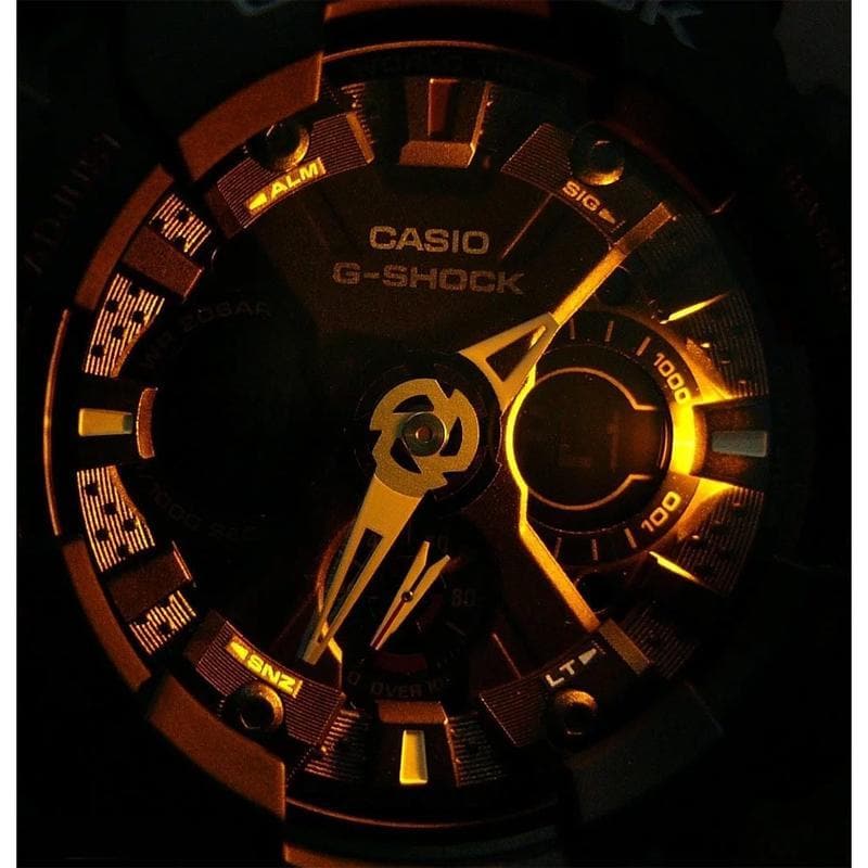 Casio G-Shock GA120 Model Black x Red x Grey x White Accents Watch Last Dance GA120-1ADR - Diligence1International