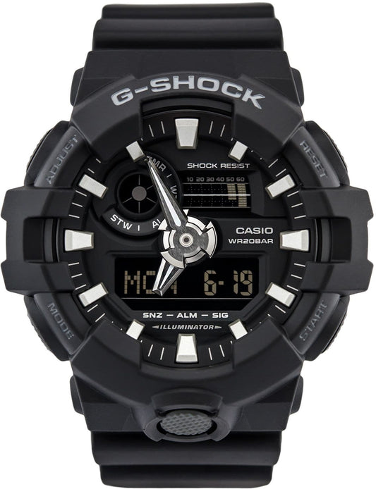Casio G-Shock Standard Analog-Digital Black Watch GA700-1BDR - Diligence1International