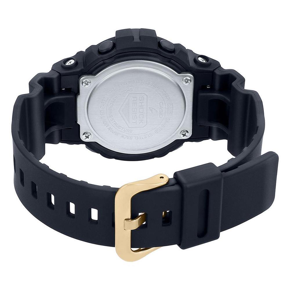Casio G-Shock Analog-Digital Black x Gold Accents Watch GA810B-1A9DR - Diligence1International
