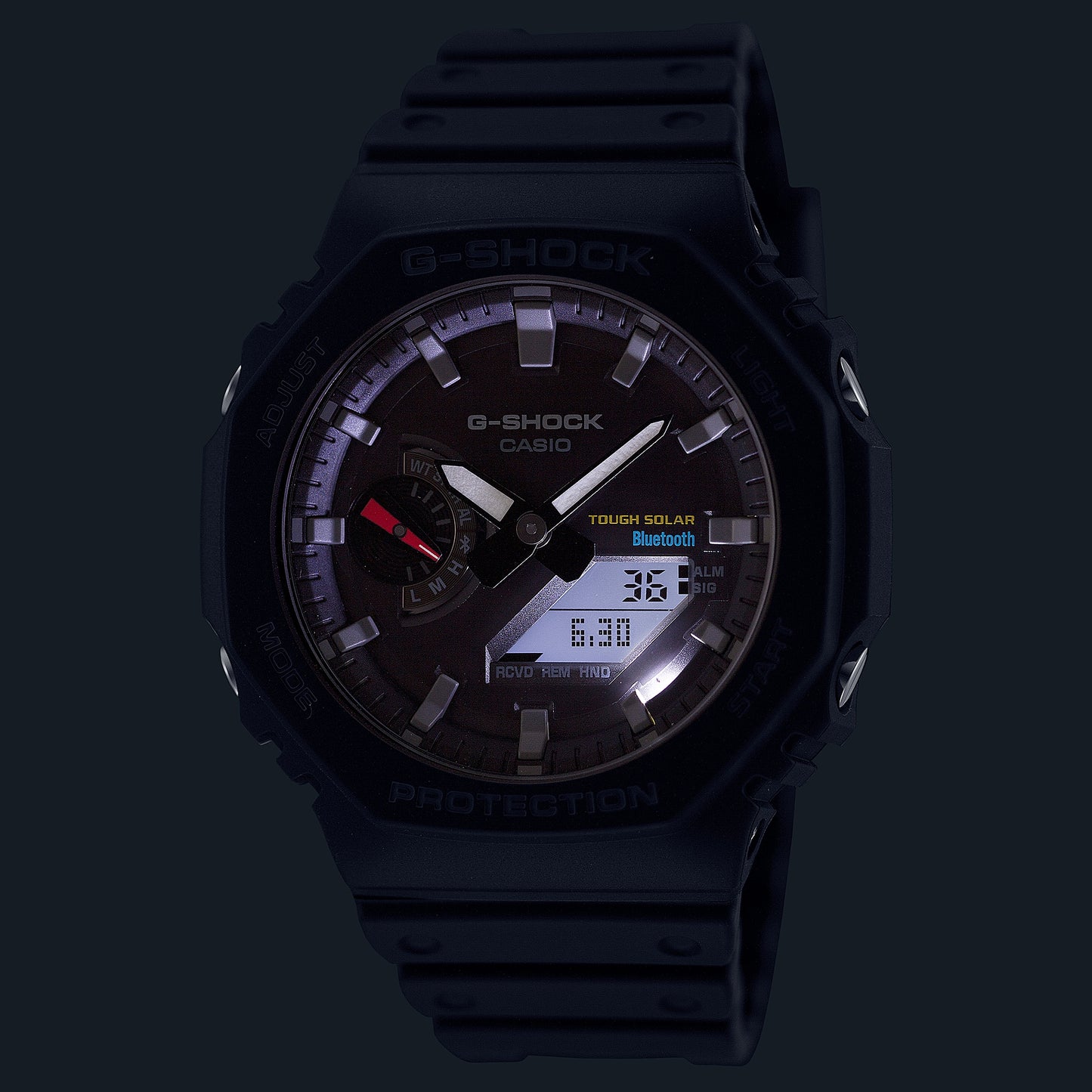 Casio G-Shock Tough Solar Bluetooth Black AP CasiOak Watch GAB2100-1ADR