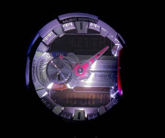 Casio G-Shock G’MIX Mobile Link Bluetooth Anadigi Red x Grey x Black Accents Last Dance Watch GBA400-4ADR - Diligence1International
