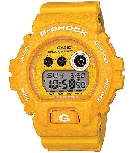 Casio G-Shock XLarge Heathered Series Digital Yellow Watch GDX6900HT-9DR - Diligence1International