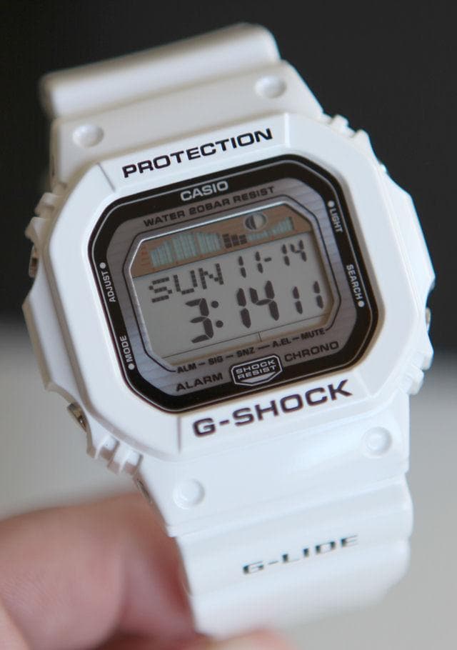 Casio G-Shock G-LIDE Series Digital White x Black Accents Watch GLX5600-7DR - Diligence1International