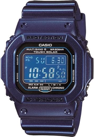 Casio G-Shock Tough Solar Digital Crazy Colors Metallic Blue Watch G5600CC-2DR - Diligence1International