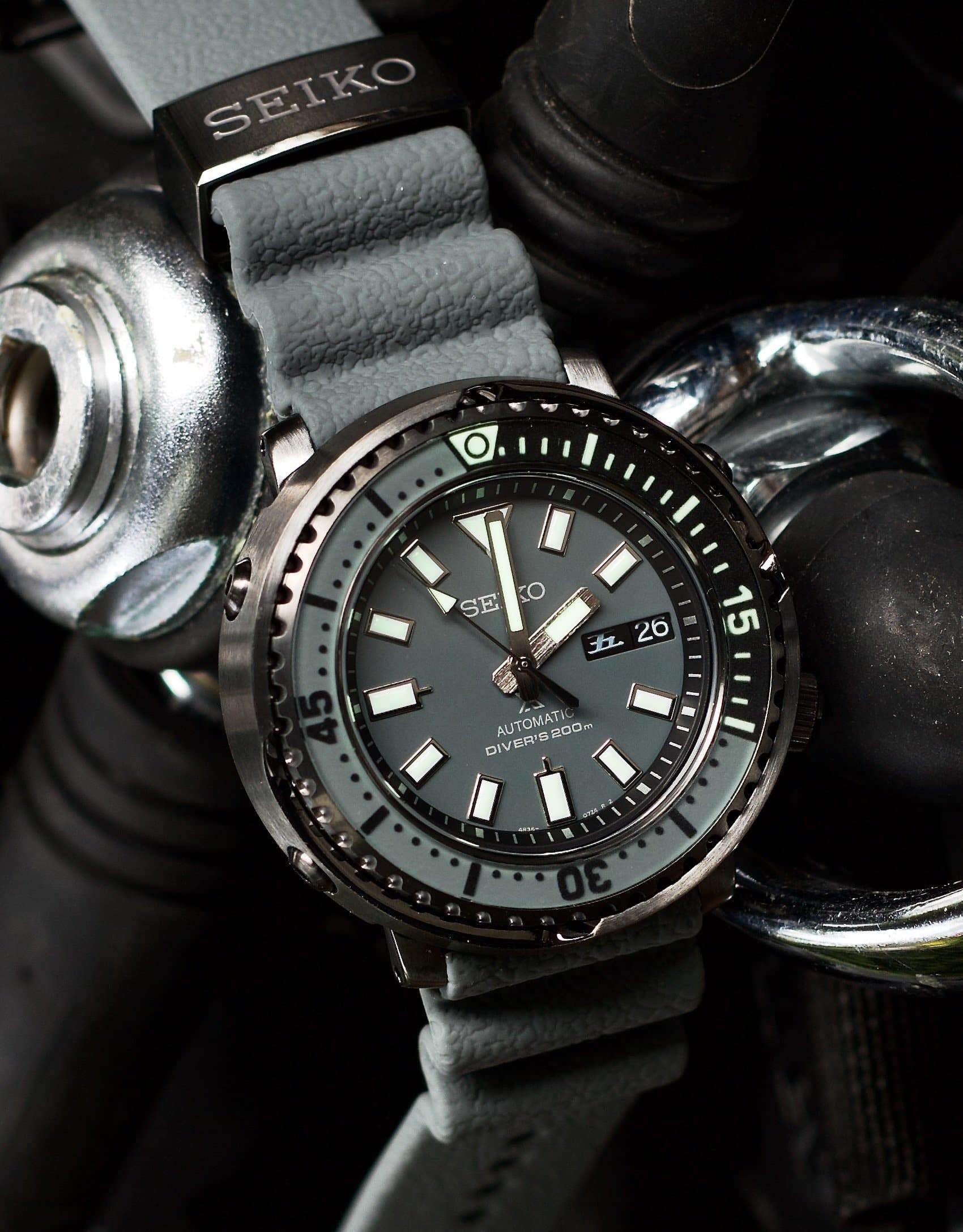 Seiko Prospex Men's Urban Safari "Elephant Grey" Baby Tuna Watch SRPE31K1 - Diligence1International