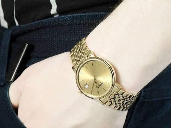 Tissot Swiss Made T-Classic Desire All Gold Plated Men's Watch T52.5.481.21 - Diligence1International