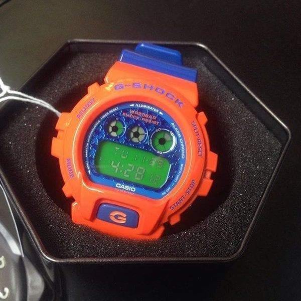 Casio G-Shock Dragon Ball Z Anadigi Hyper Colors Orange x Blue x Green Accents Watch DW6900SC-4DR - Diligence1International