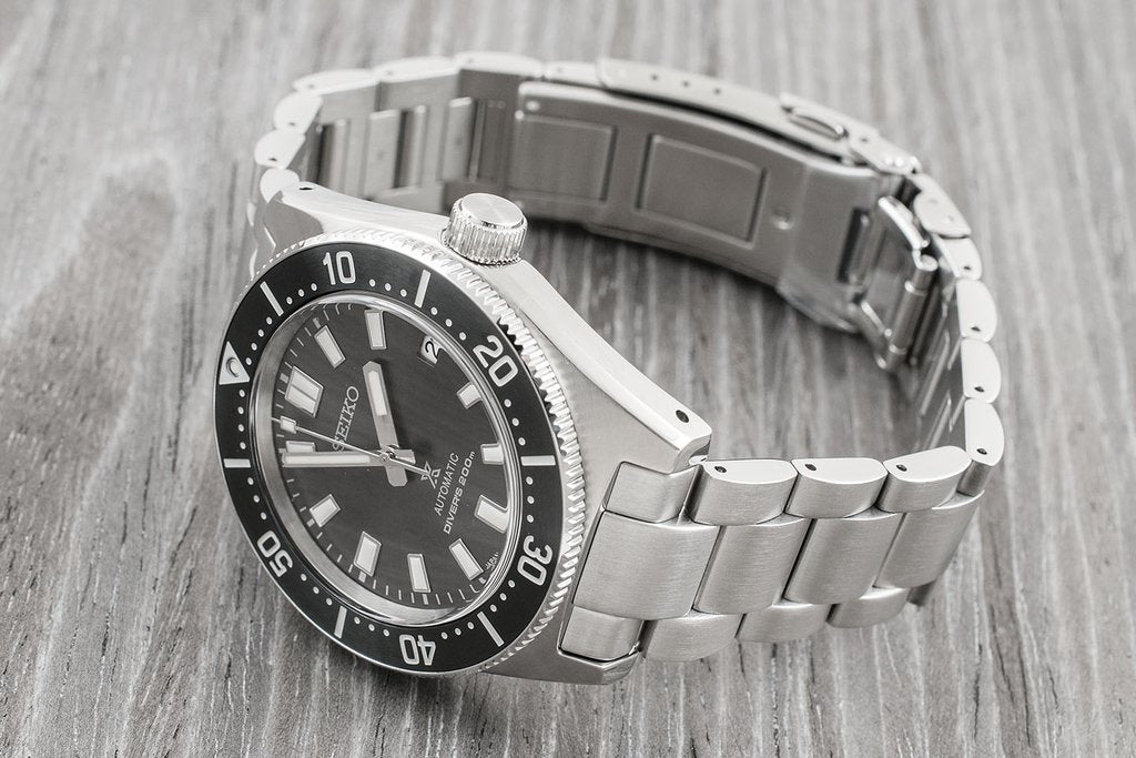 Seiko Japan Made Gen 2 62MAS Prospex Diver's Gray Dial Men's Stainless Steel Watch SPB143J1