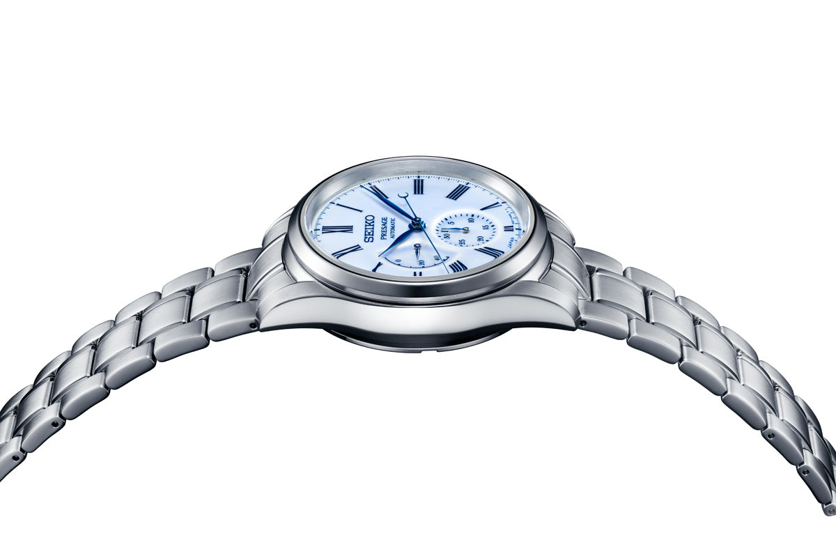 Seiko Presage LE Arita Porcelain Dial White w/ Power Reserve Ind Men's Watch SPB267J1