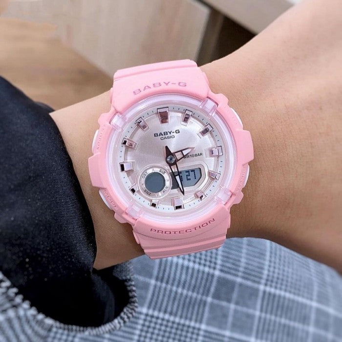Casio Baby-G Standard Anadigi All Pink Watch BGA280-4ADR