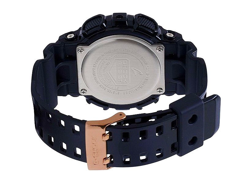 Casio G-Shock Special Color Black x Rose Gold Dial Watch GA140GB-1A2DR