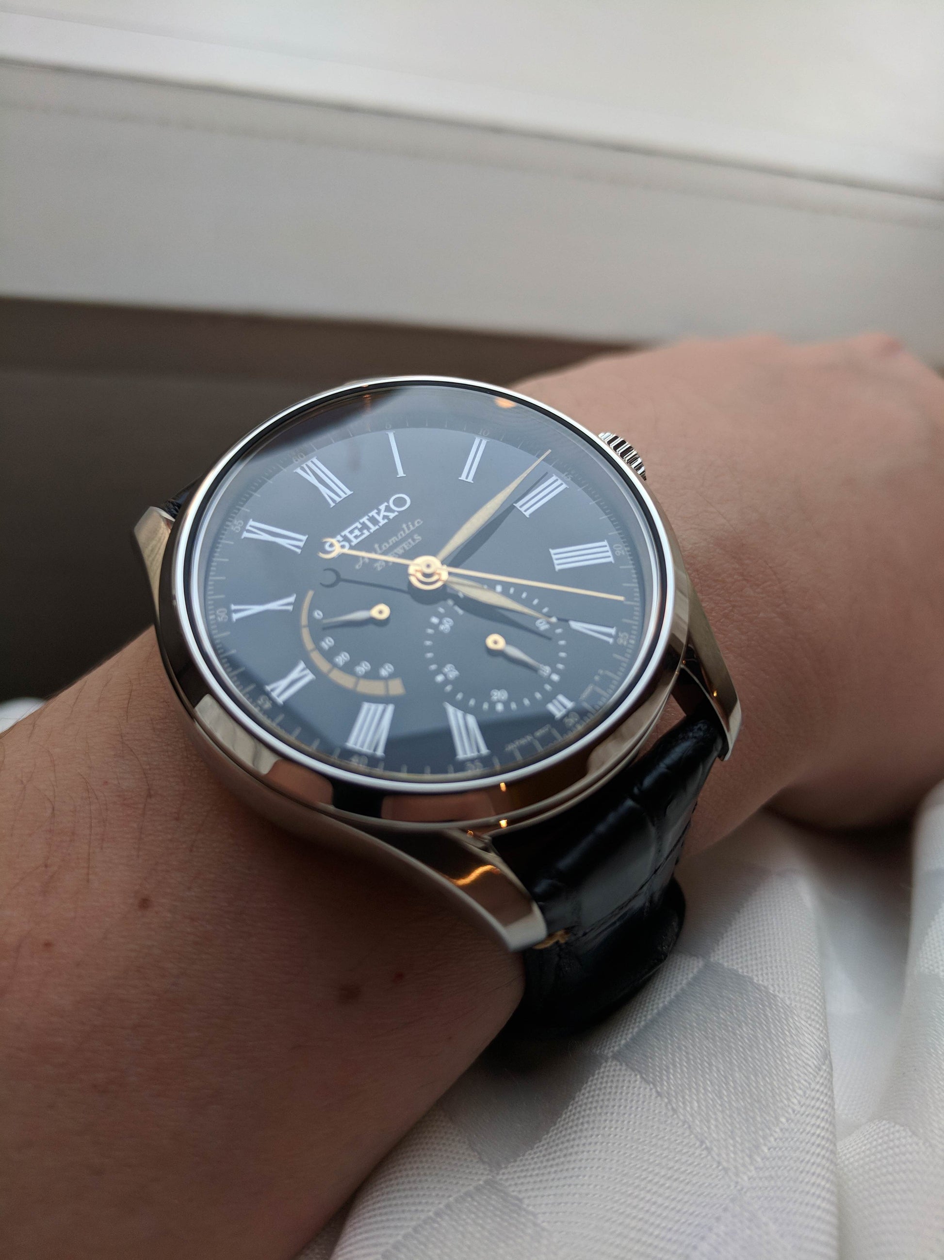 Seiko JDM Presage Tamura Ichifune Urushi Enamel Dial Men's Watch SARW013 - Diligence1International