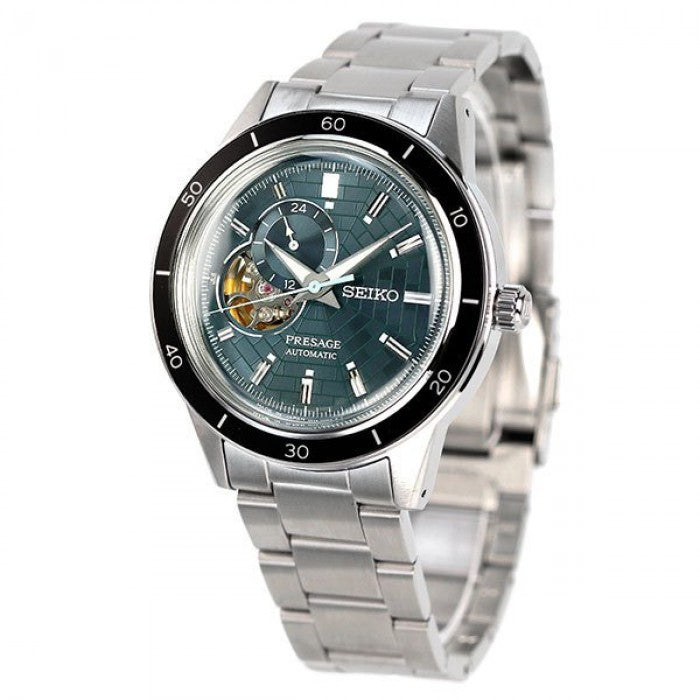 Seiko 140th Anniv Presage Ginza LE Green Men's Stainless Watch SSA445J1