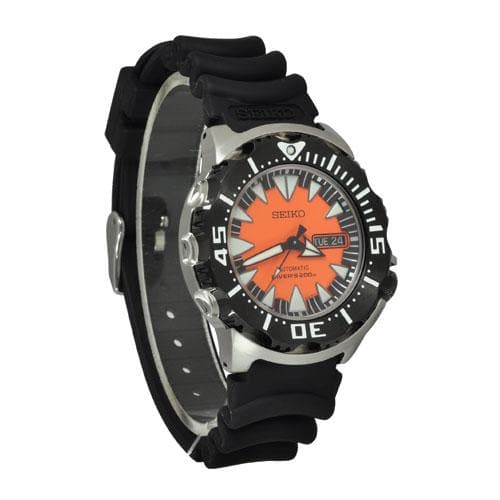 Seiko Monster Orange Fang 2nd Gen Diver's Men's Rubber Strap Watch SRP315K1 - Diligence1International