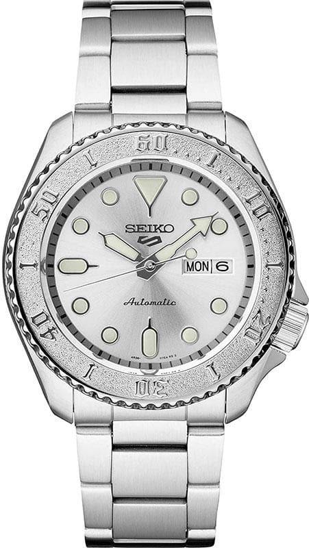 NEW Seiko 5 Sports 100M Automatic Men's Watch All Stainless Steel SRPE71K1 - Diligence1International