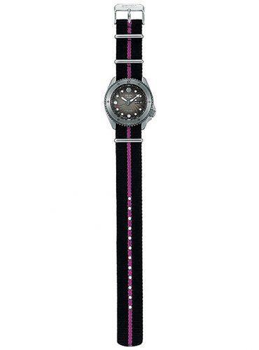 Seiko 5 Sports 100M Naruto LE Boruto Automatic Men's Watch Black Dial Nylon Strap SRPF65K1 - Diligence1International