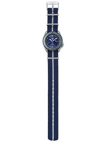 Seiko 5 Sports 100M Naruto LE Sasuke Uchiha Automatic Men's Watch Blue Dial Nylon Strap SRPF69K1 - Diligence1International