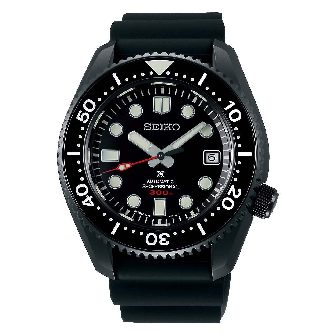 Seiko Limited Edition 1968 Black Series Marinemaster 300M Men's Watch SLA035J1 - Diligence1International