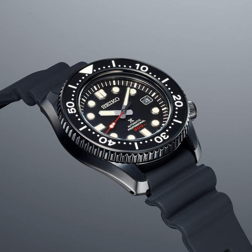 Seiko Limited Edition 1968 Black Series Marinemaster 300M Men's Watch SLA035J1 - Diligence1International