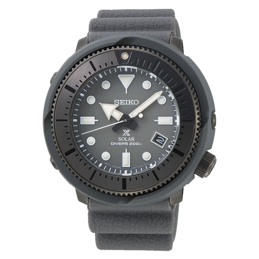 Seiko Street Series Solar Tuna Grey Prospex Diver's Men's Watch SNE537P1 - Diligence1International