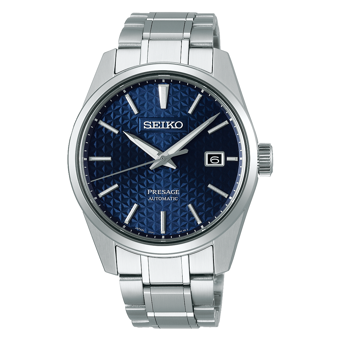 Seiko JAPAN Made Presage Sharp Edged Series Aitetsu Blue Men's Stainless Steel Watch SPB167J1 - Diligence1International