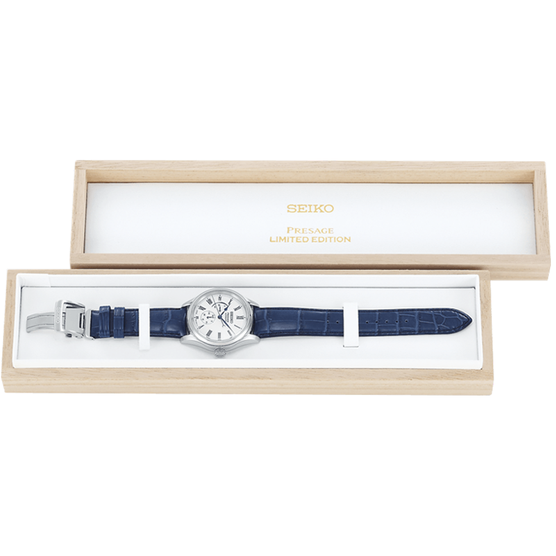 Seiko Presage Limited Edition Arita Porcelain Dial White w/ Power Reserve Ind Men's Watch SPB171J1 - Diligence1International