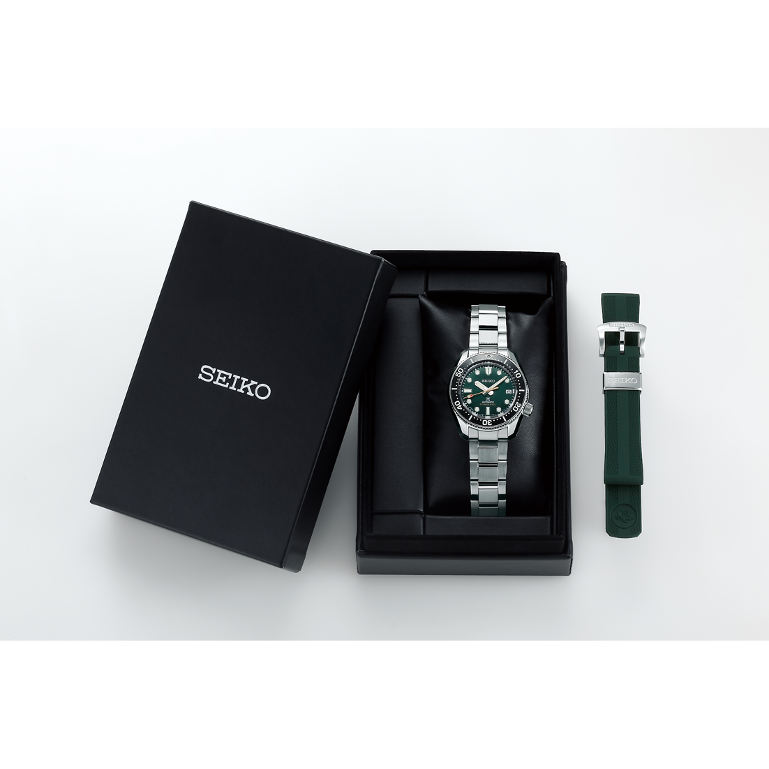 Seiko 1968 Japan Made Gen 2 Baby Marinemaster 140th Anniv LE Island Green 200M Men's Diver's Watch SPB207J1 - Diligence1International