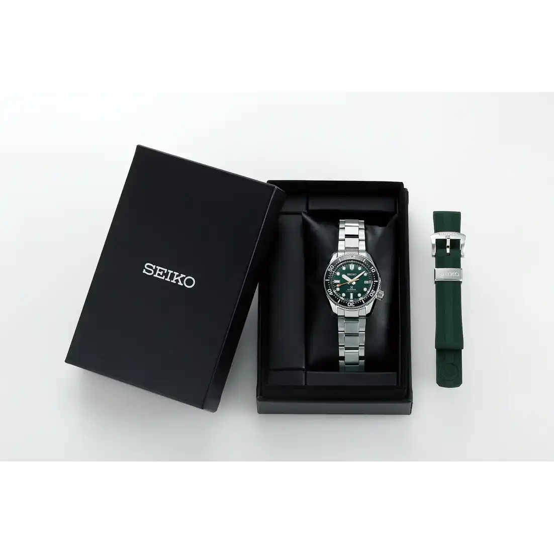 Seiko 1968 Japan Made Gen 2 Baby Marinemaster 140th Anniv LE Island Green 200M Men's Diver's Watch SPB207J1 - Diligence1International