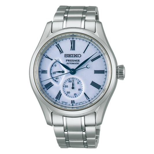 Seiko Presage LE Arita Porcelain Dial White w/ Power Reserve Ind Men's Watch SPB267J1