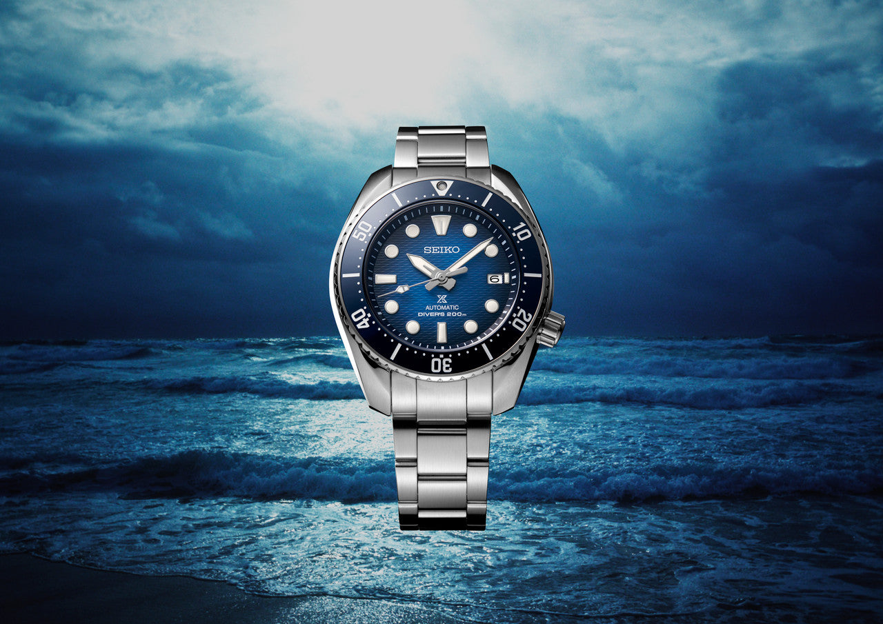 Seiko Prospex King Sumo Regular Blue Men's Stainless Steel Watch SPB321J1